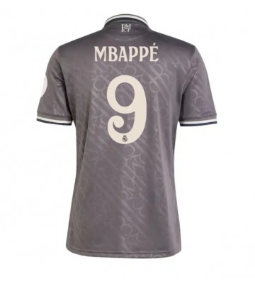 Real Madrid Kylian Mbappe #9 Tredjetröja 2024-25 Kortärmad